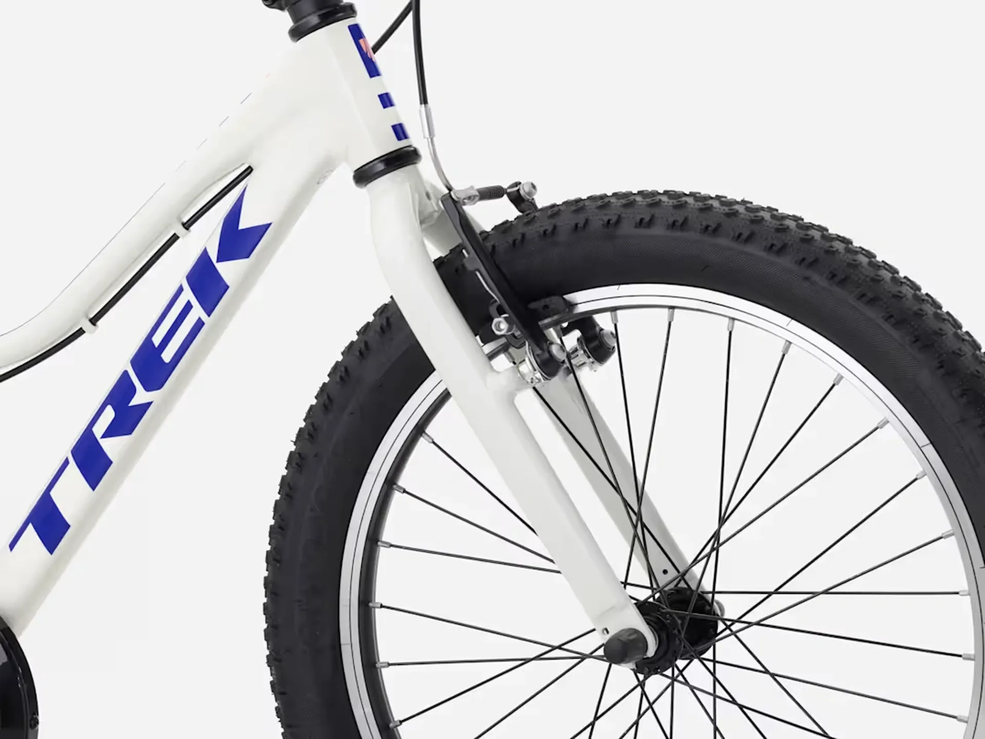 トレック　『PRECALIBER 20』　ホワイト/ミズイロ TREK Precaliber 20 inch Freewheel Kids Bike in Era White
