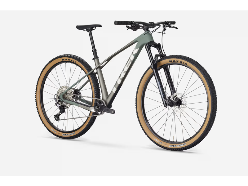 TREK Procaliber 9.5 Gen 3 Hardtail Mountain Bike in Matte Keswick Green and Mercury-5