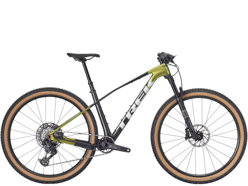 TREK Procaliber 9.6 Gen 3 Hardtail Mountain Bike in Chameleon Green