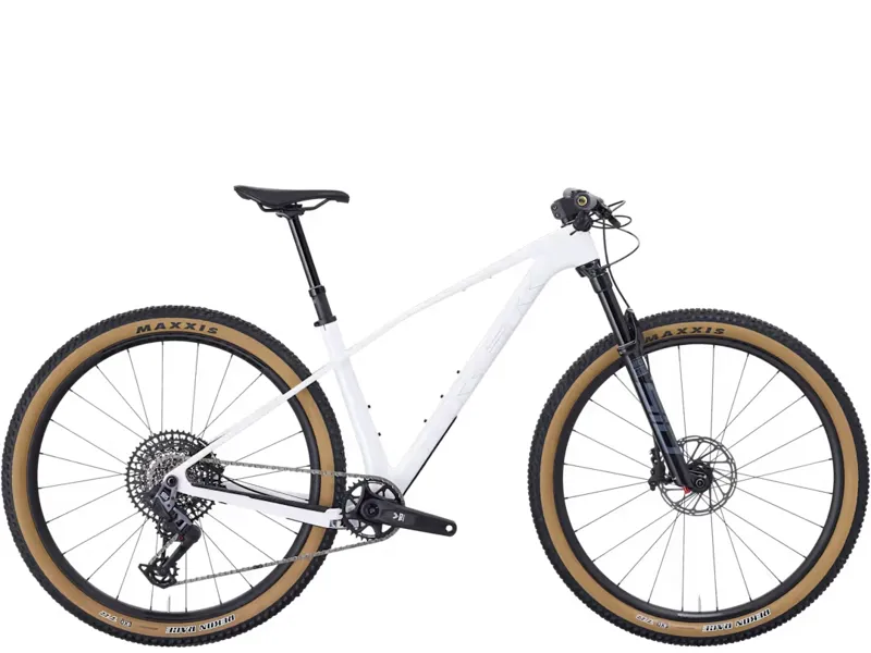 TREK Procaliber 9.7 Gen 3 Mountain Bike in Cyrstal White