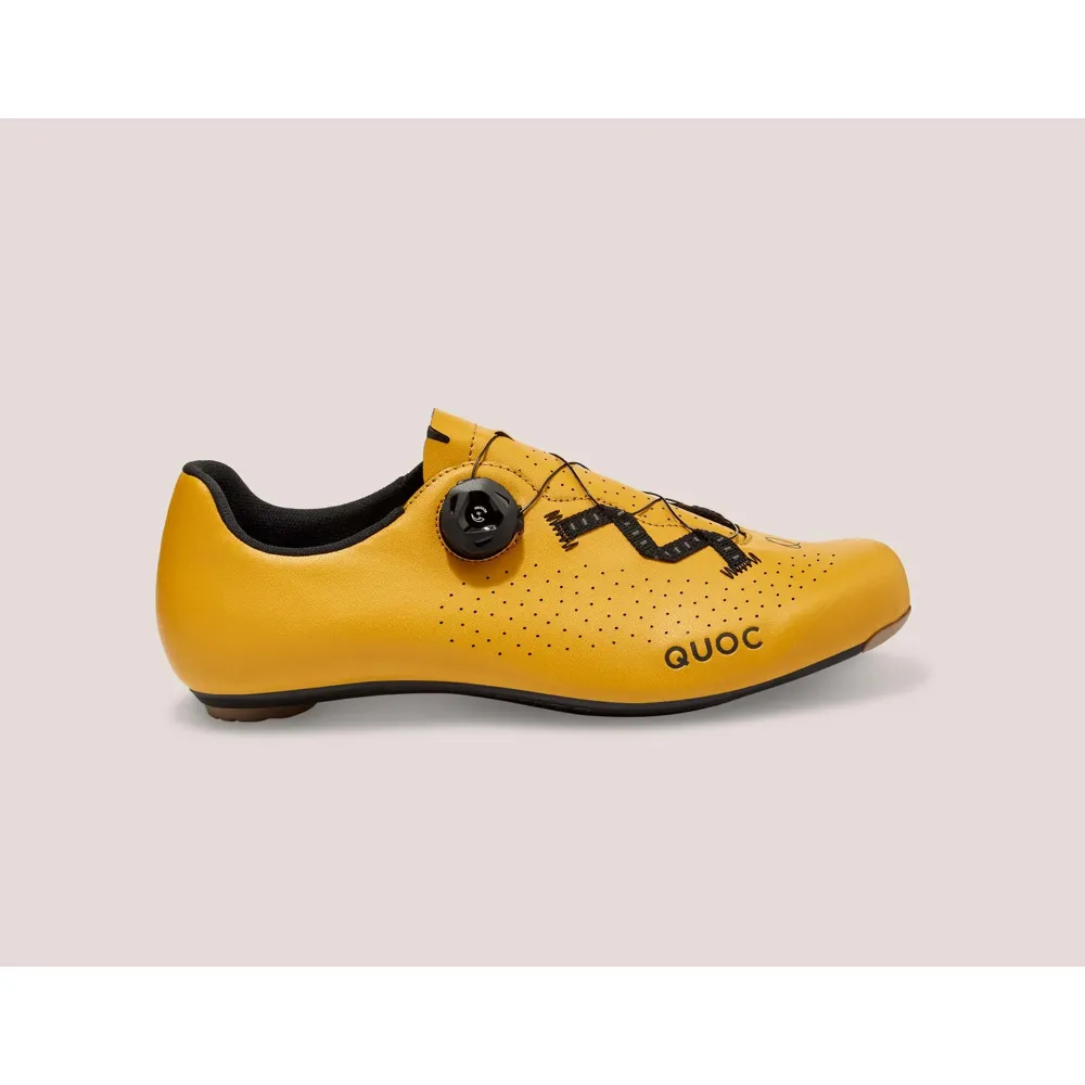 Team Cycles Quoc QUOC Escape Road Shoe in Amber | Interest FREE Finance & Online Refund Policy.