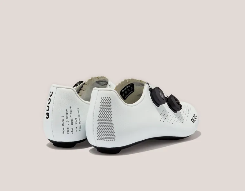 QUOC Mono II Road Shoe in White-2