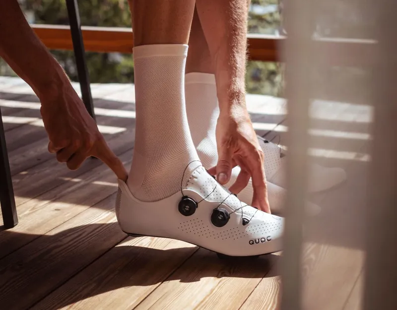 QUOC Mono II Road Shoe in White-5