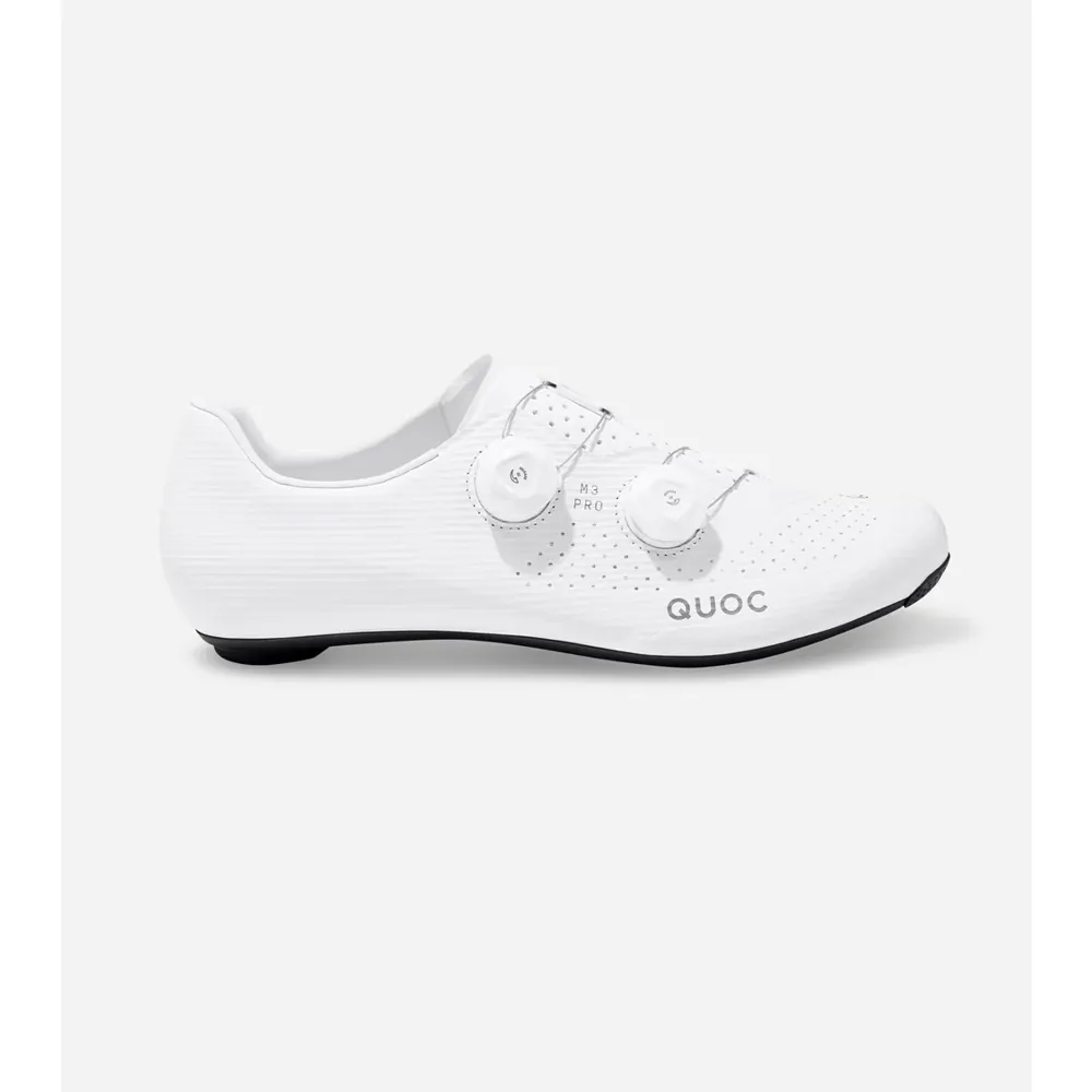 Team Cycles Quoc QUOC M3 Pro Cycling Shoes in White | Interest FREE Finance & Online Refund Policy.