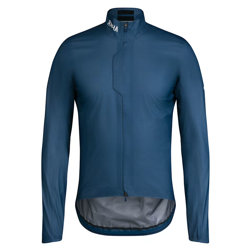Rapha Men's Pro Team Gore-Tex Lightweight Rain Jacket in Titan and White