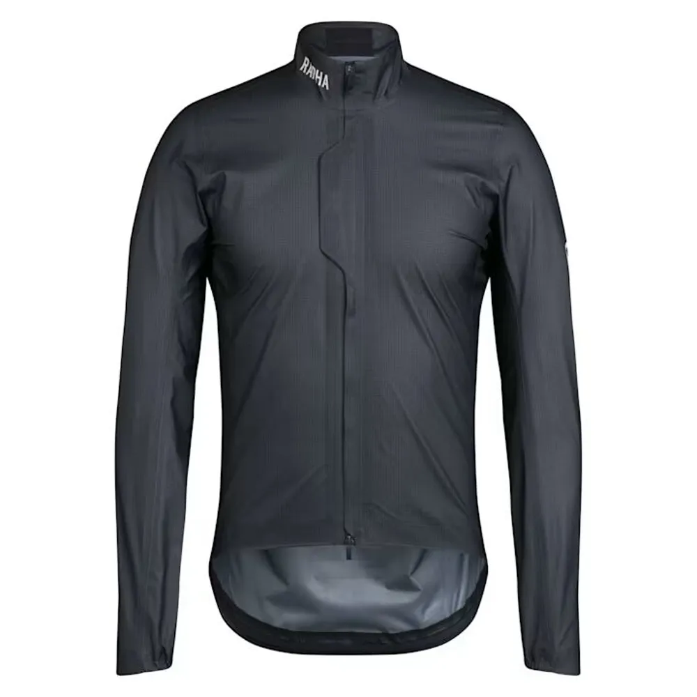 Team Cycles Rapha Mens Pro Team Gore Tex Lightweight Rain Jacket in Black Charcoal | Interest FREE Finance & Online Refund Policy.