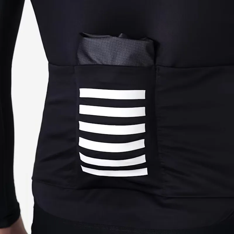 Rapha Mens Pro Team Gore Tex Lightweight Rain Jacket in Black Charcoal-6