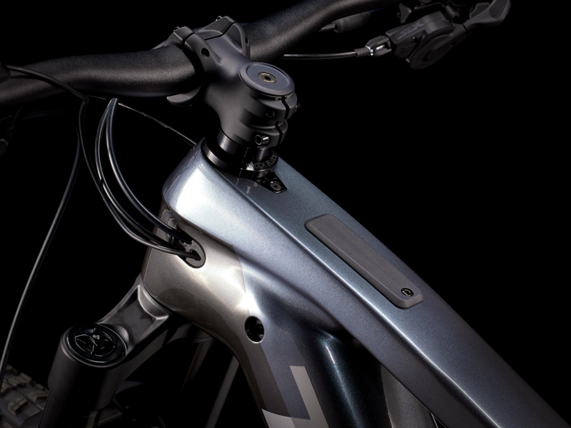 TREK Rail 9.7 750Wh Gen 4 Full Suspension Electric Mountain Bike in Galactic Grey-4