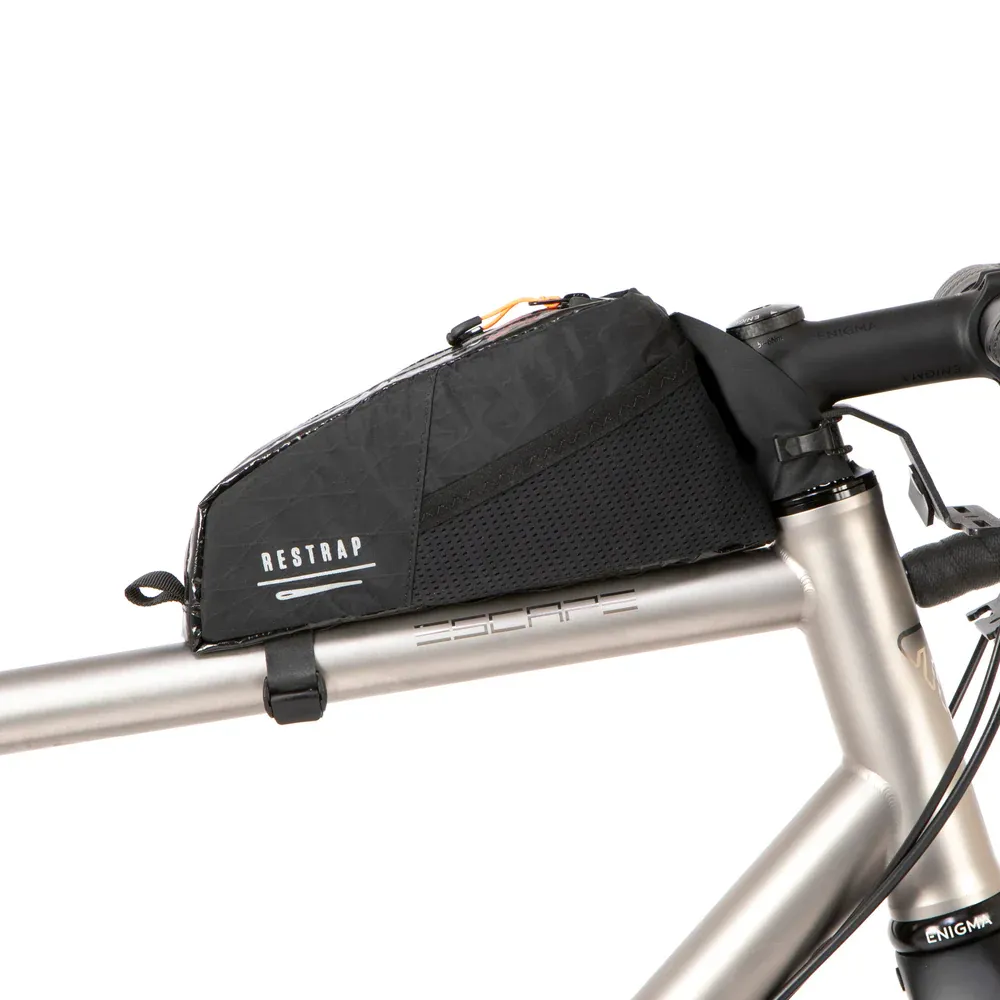 Team Cycles Restrap Short Race Top Tube Bag - 1.2L | Interest FREE Finance & Online Refund Policy.