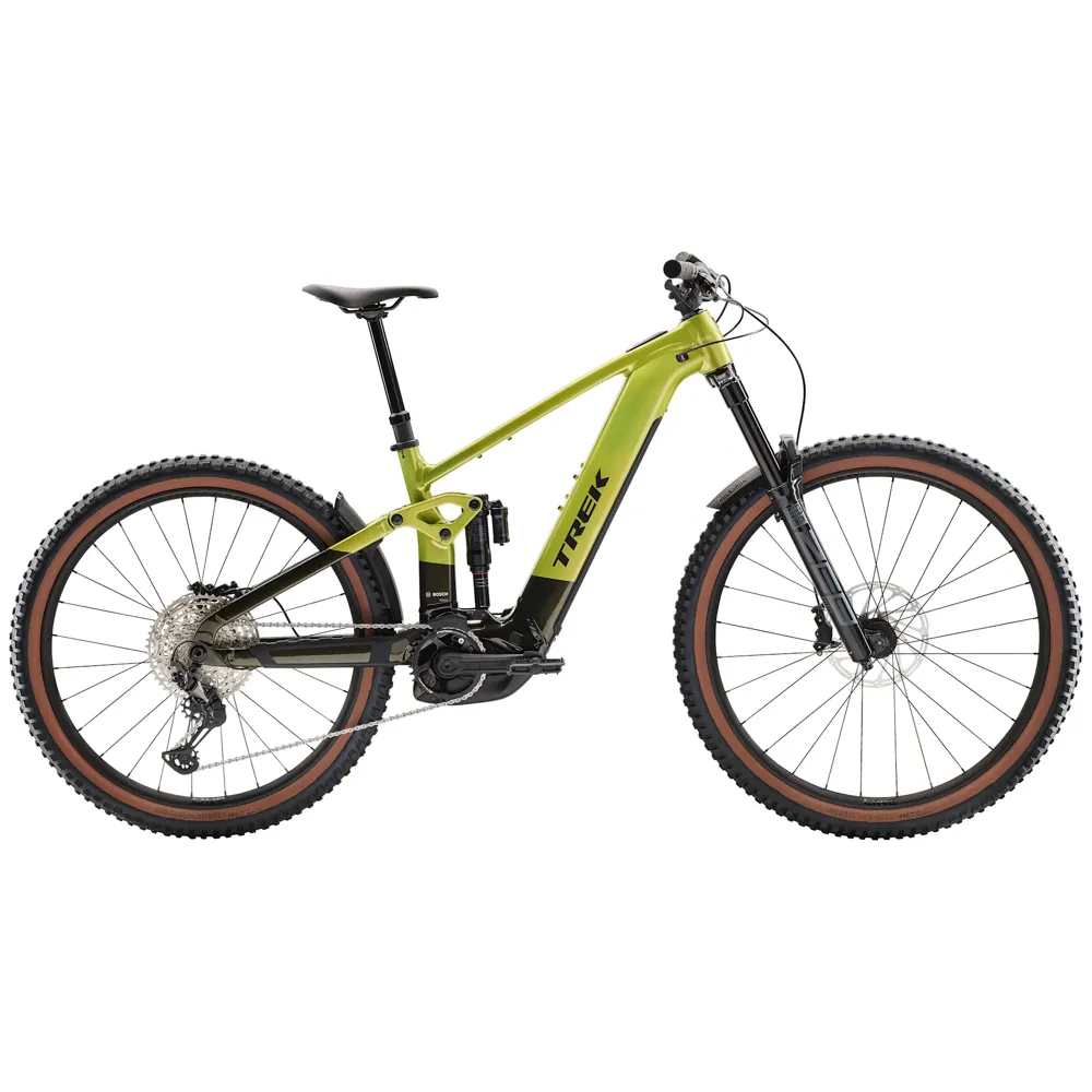 Team Cycles Trek TREK Rail+ 8 Gen 5 800Wh Full Suspension Electric Mountain Bike in Powersurge | Interest FREE Finance & Online Refund Policy.