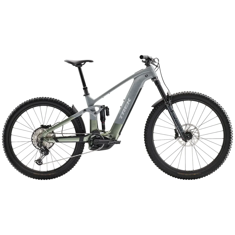 Team Cycles Trek TREK Rail+ 9.7 Gen 5 800Wh Full Suspension Electric Mountain Bike in Slate | Interest FREE Finance & Online Refund Policy.