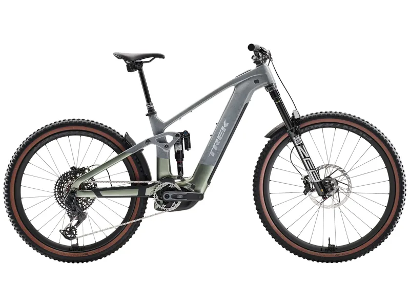 TREK Rail+ 9.9 XO AXS Gen 5 800Wh Full Suspension Electric Mountain Bike in Slate
