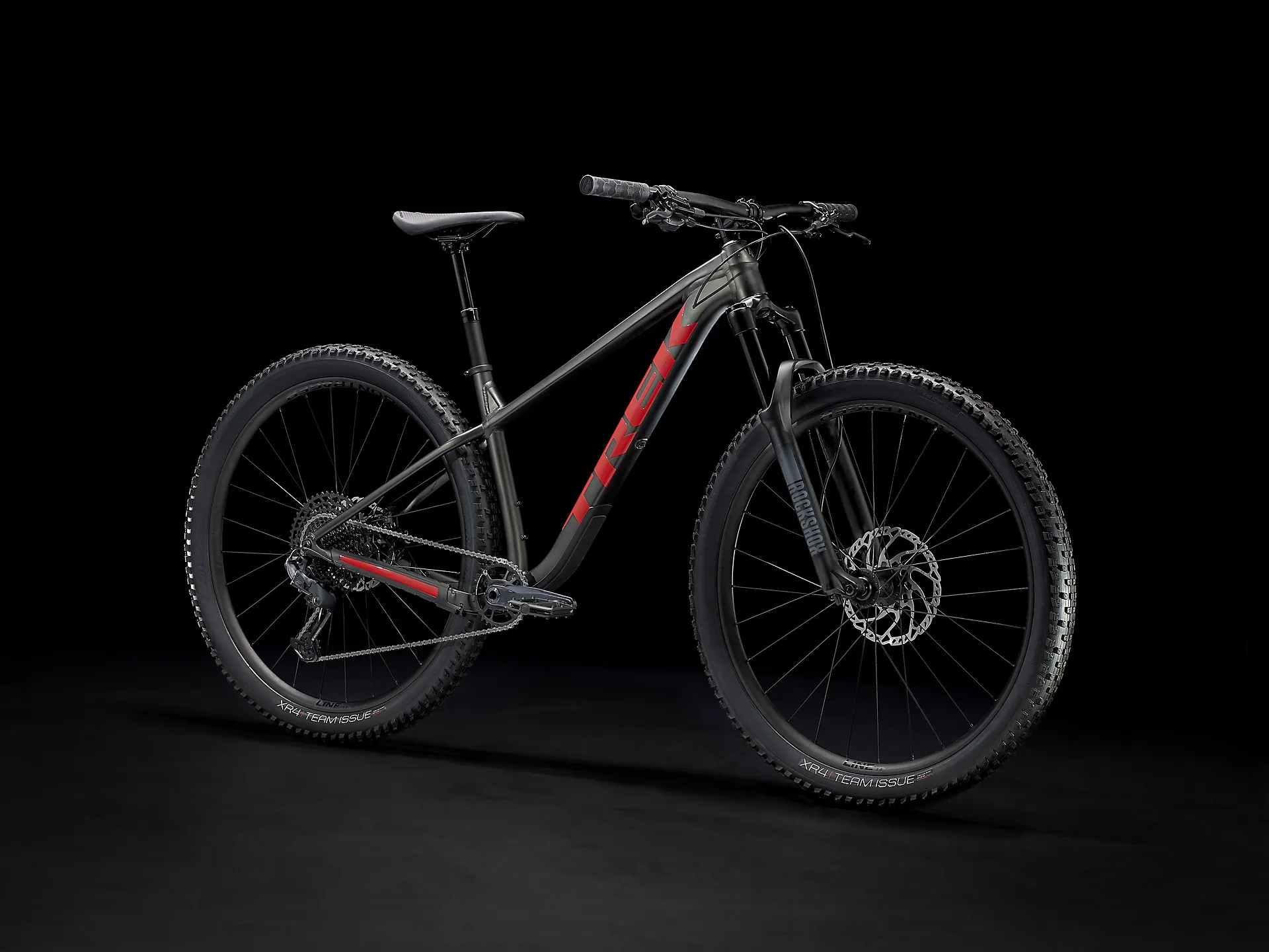 Trek Roscoe 8 Hardtail MTB Black Olive at Team Cycles