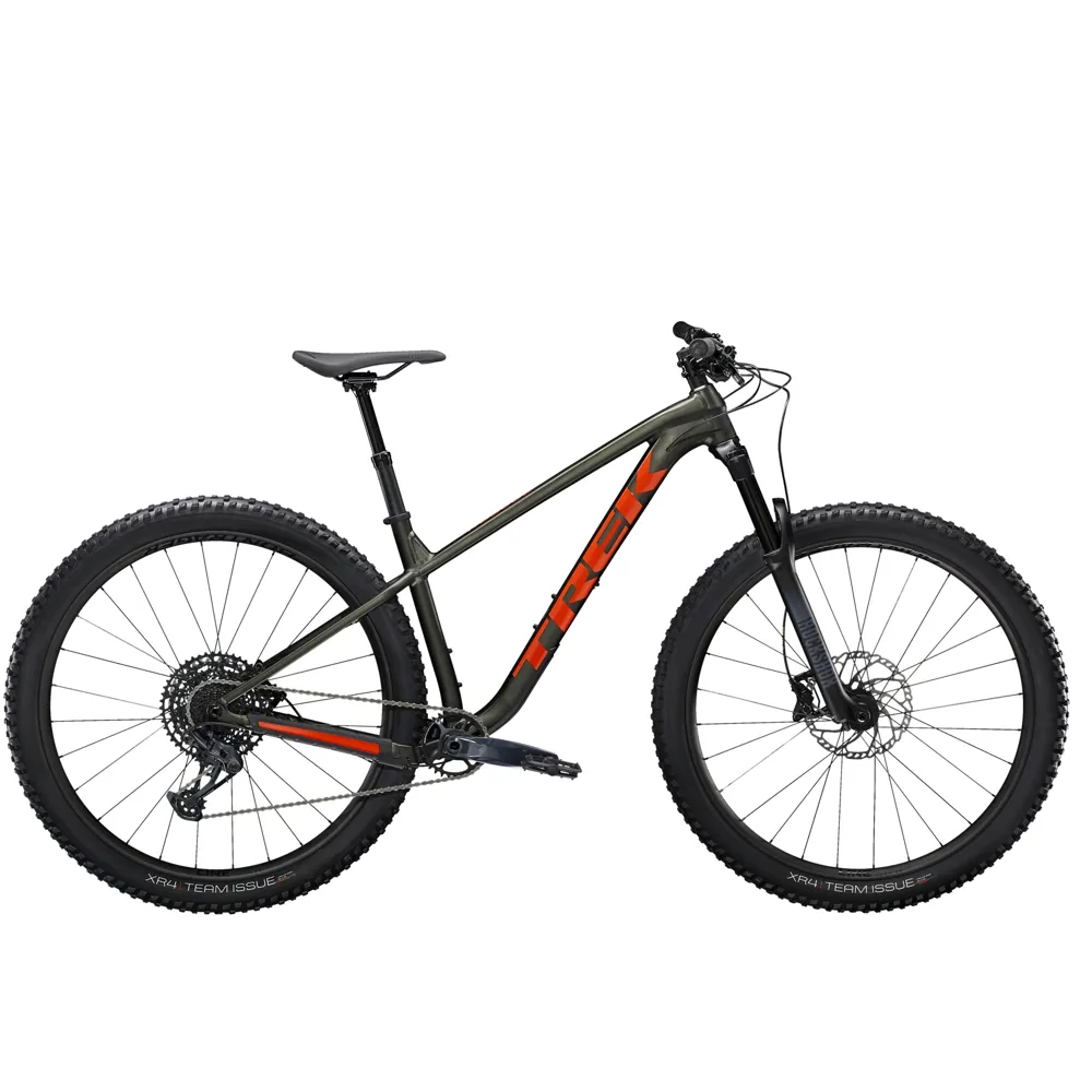 Team Cycles Trek TREK Roscoe 8 Hardtail Mountain Bike in Matte Black Olive | Interest FREE Finance & Online Refund Policy.