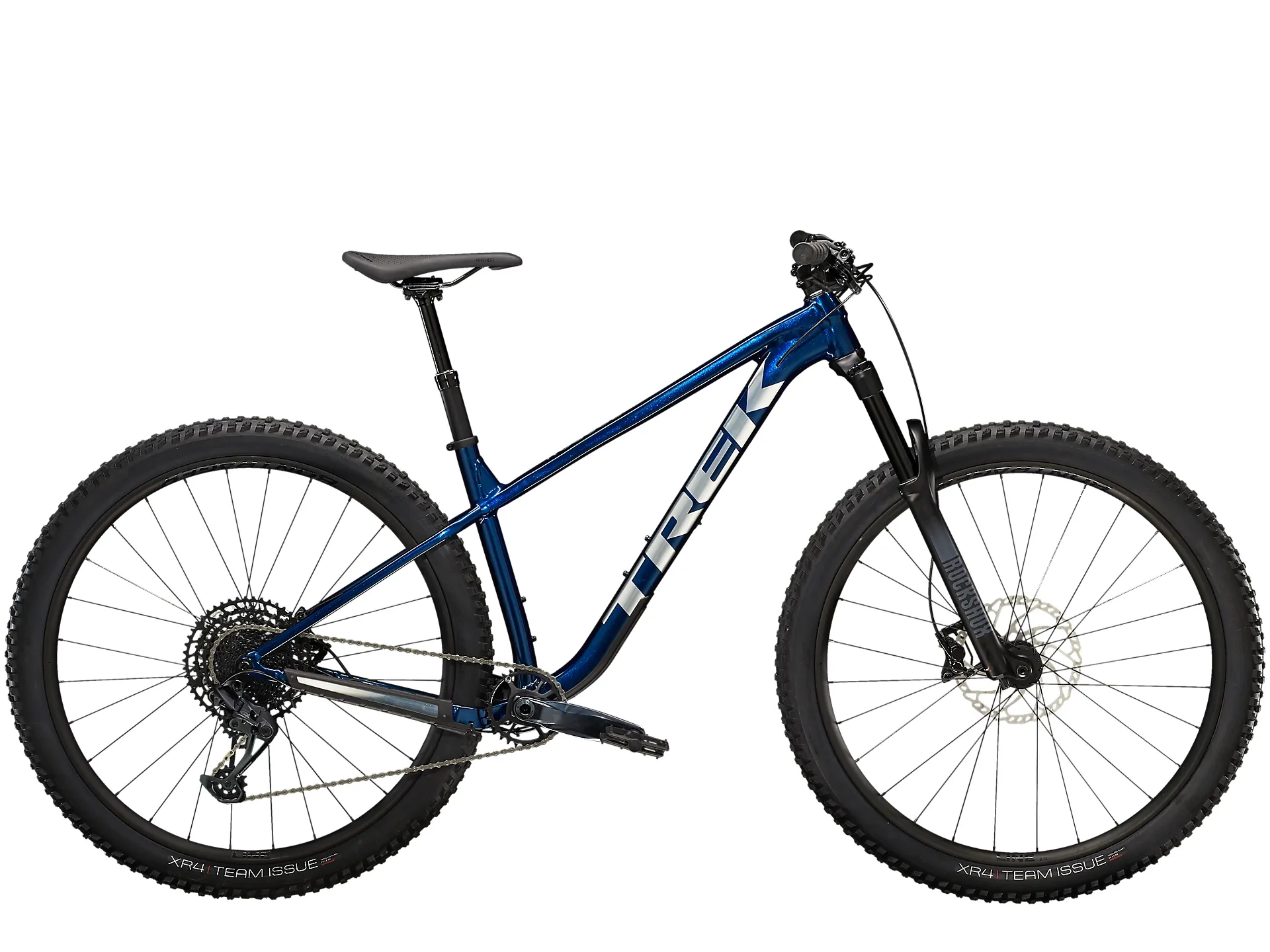 TREK Roscoe 8 Hardtail Mountain Bike in Mulsanne Blue