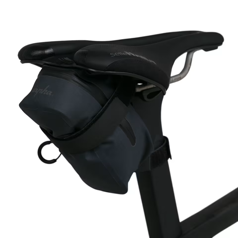 Rapha Saddle Bag in Vulcan and Asphalt - Medium-2