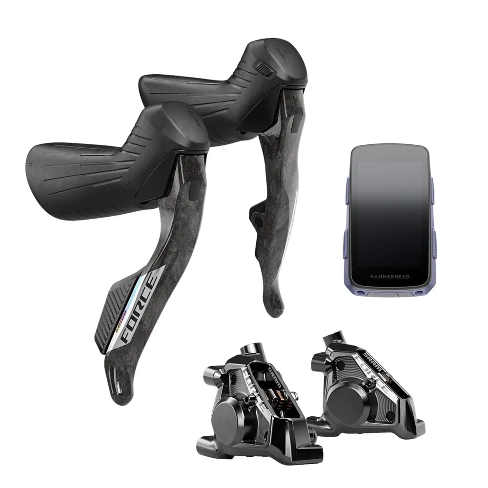 Team Cycles Sram SRAM Force AXS Upgrade Ed Kit with Hammerhead Karoo Force Colour Edition | Interest FREE Finance & Online Refund Policy.