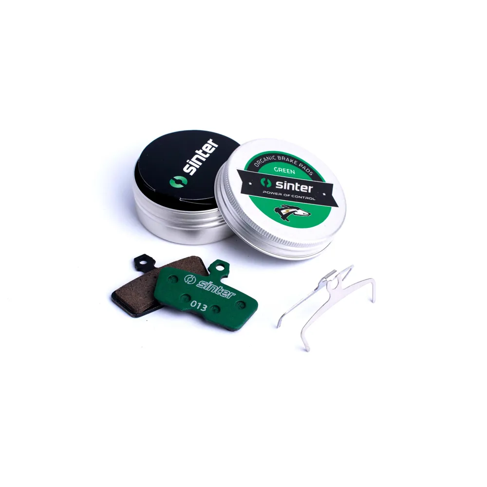 Team Cycles Sinter 13 Avid and Sram Code and Guide Disc Brake Pads - Green | Interest FREE Finance & Online Refund Policy.
