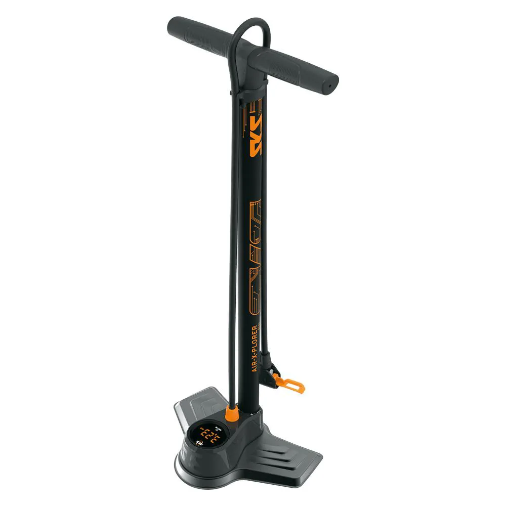 Team Cycles Sks SKS Air-X-Plorer Digi 10.0 Floor Pump | Interest FREE Finance & Online Refund Policy.
