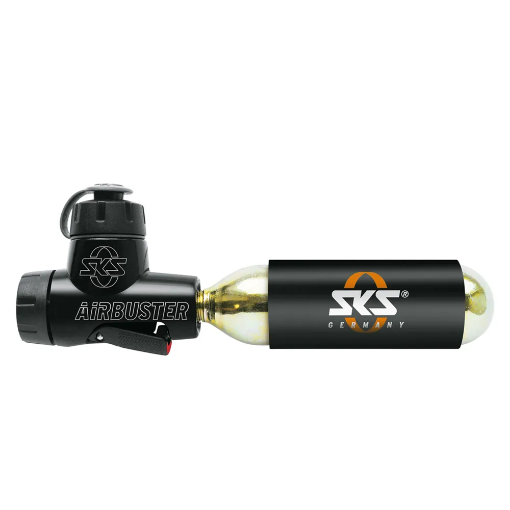 Team Cycles Sks SKS Airbuster Co2 Inflator Pump | Interest FREE Finance & Online Refund Policy.