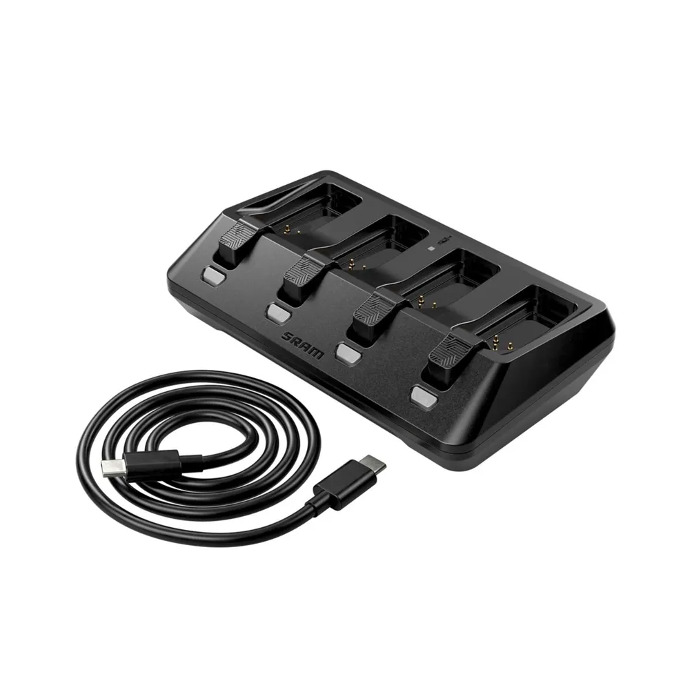 Team Cycles Sram SRAM AXS 4 Port Battery Base Charger | Interest FREE Finance & Online Refund Policy.