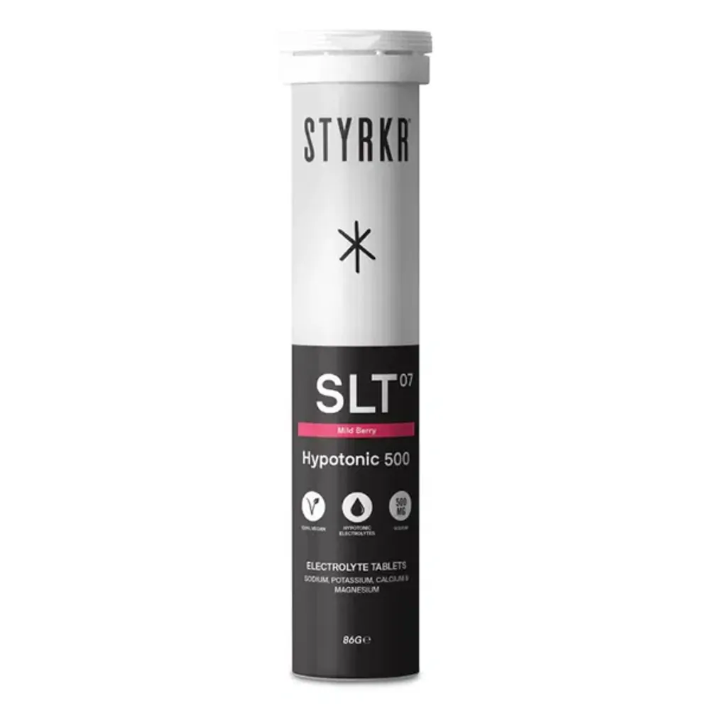 Team Cycles Styrkr STYRKR SLT07 500mg Sodium Hydration Tablets - Berry | Interest FREE Finance & Online Refund Policy.