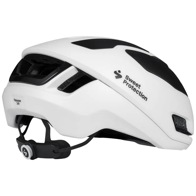 Sweet Protection Sweet Falconer Aero 2Vi Mips Cycling Helmet in Satin White-3