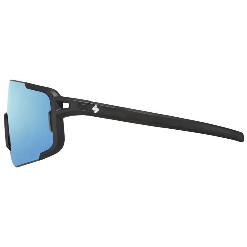 Sweet Protection Ronin RIG Reflect Sunglasses in Crystal Black and Aquamarine-2