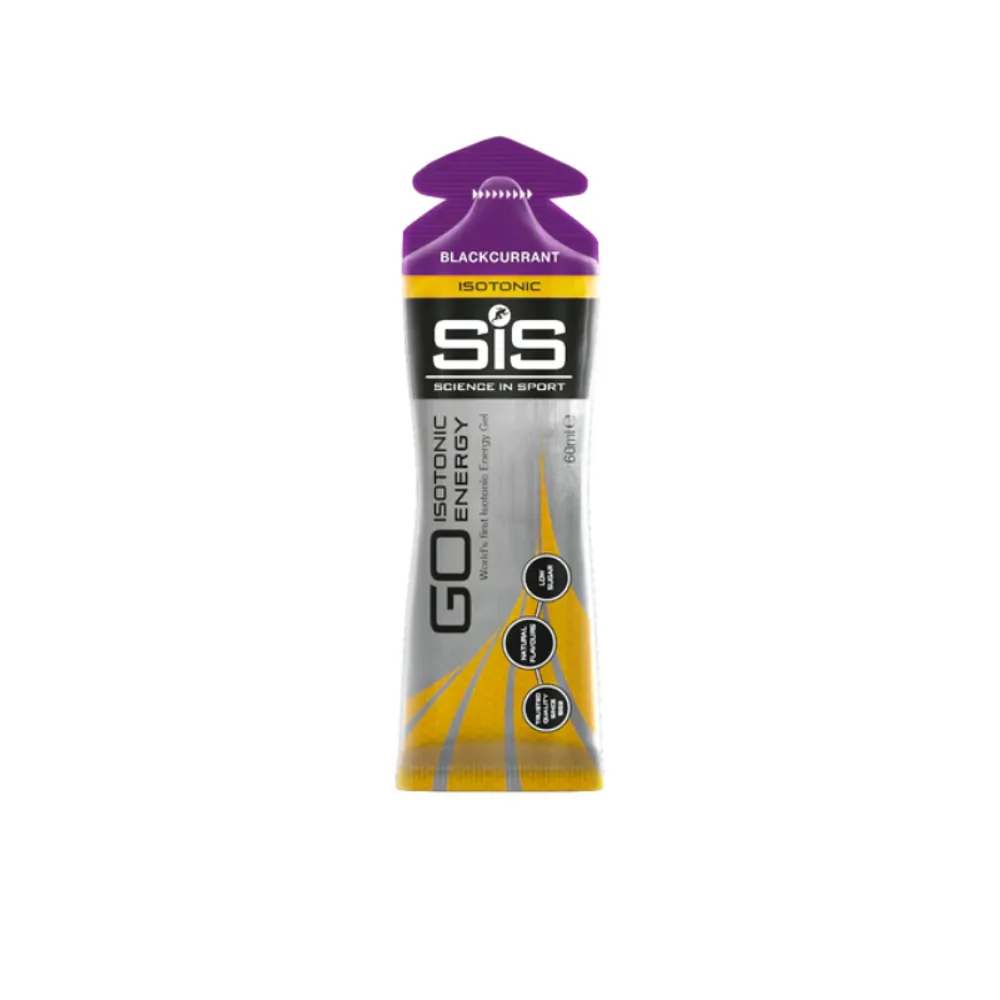 Team Cycles Science In Sport SIS Science in Sport GO Isotonic Energy Gel in Blackcurrant | Interest FREE Finance & Online Refund Policy.