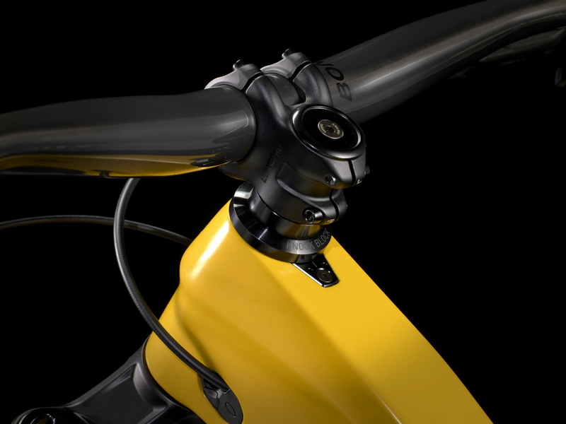 TREK Slash 9.8 GX AXS Full Suspension Mountain Bike in Satin Baja Yellow-6