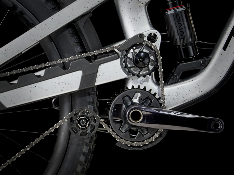 TREK Slash 9.8 XT Gen 6 Full Suspension Mountain Bike in Argent Drizzle-2