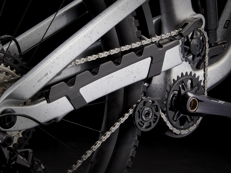 TREK Slash 9.8 XT Gen 6 Full Suspension Mountain Bike in Argent Drizzle-7