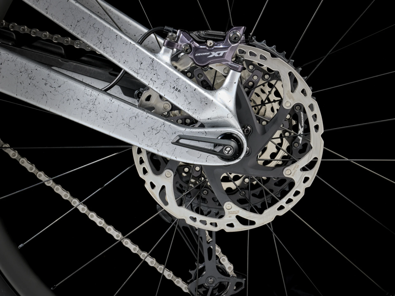 TREK Slash 9.8 XT Gen 6 Full Suspension Mountain Bike in Argent Drizzle-8