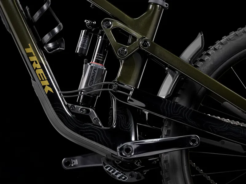 TREK Slash 9.8 XT Gen 6 Full Suspension Mountain Bike in Black Olive-3