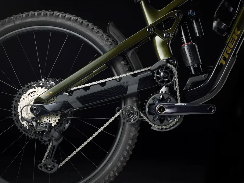 TREK Slash 9.8 XT Gen 6 Full Suspension Mountain Bike in Black Olive-4