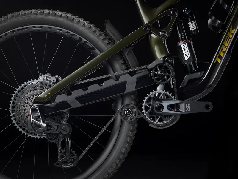 TREK Slash 9.9 X0 AXS T-Type Gen 6 Full Suspension Mountain Bike in Black Olive-4