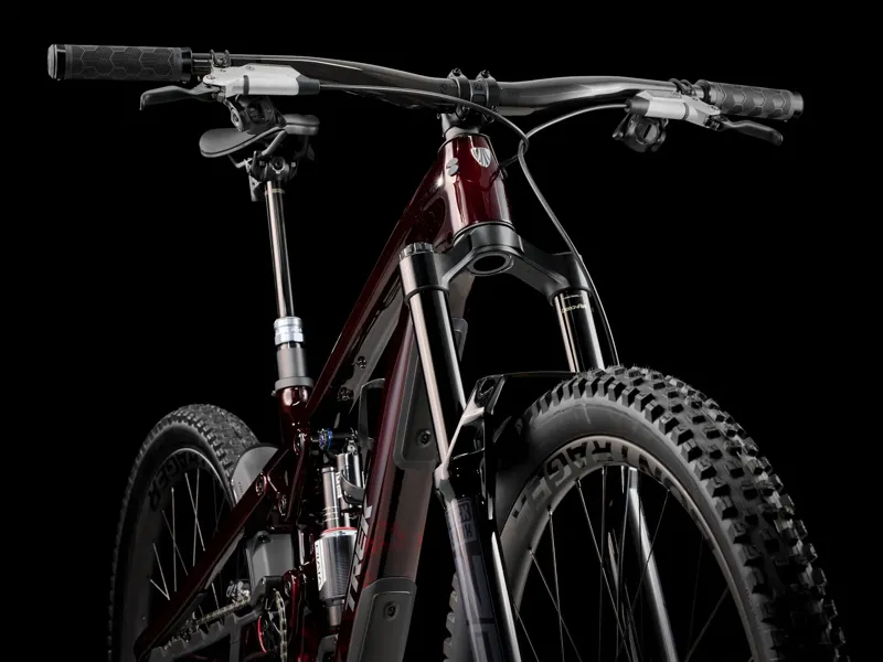 TREK Slash 9.9 XX AXS T-Type Gen 6 Full Suspension Mountain Bike in Carbon Red Smoke-2