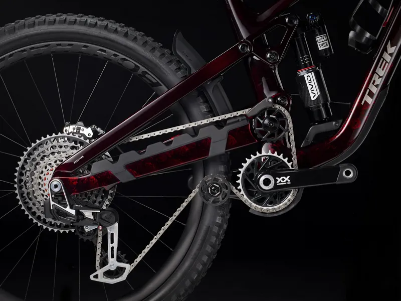 TREK Slash 9.9 XX AXS T-Type Gen 6 Full Suspension Mountain Bike in Carbon Red Smoke-4