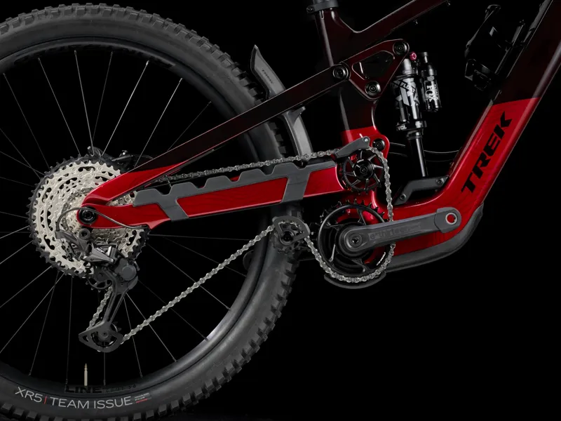 TREK Slash+ 9.7 SLX XT 580Wh Full Suspension Electric Mountain Bike in Red Smoke-4