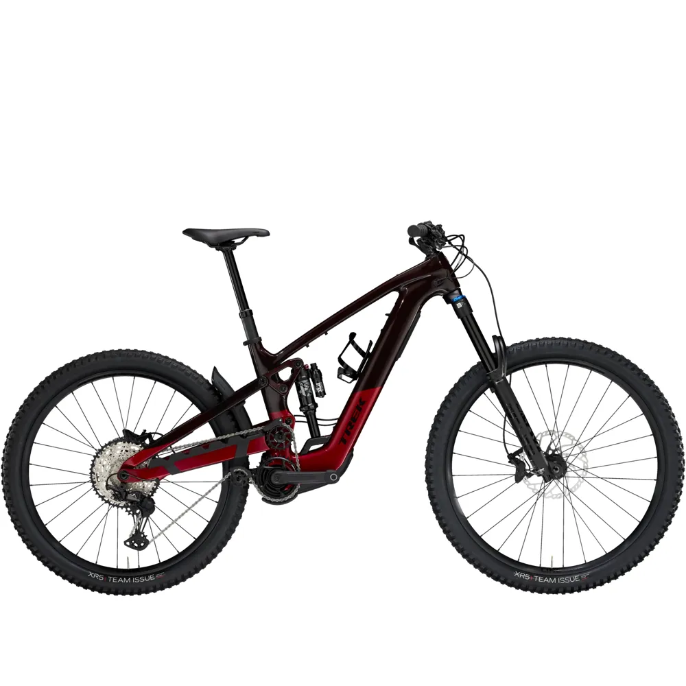 Team Cycles Trek TREK Slash+ 9.7 SLX XT 580Wh Full Suspension Electric Mountain Bike in Red Smoke | Interest FREE Finance & Online Refund Policy.