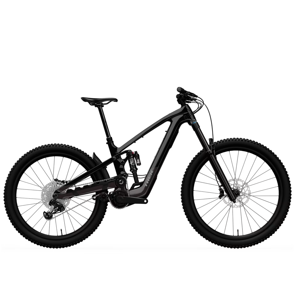 Team Cycles TREK Slash+ 9.7 580Wh Electric Full Suspension Mountain Bike in Trek Black and Dark Prismatic | Interest FREE Finance & Online Refund Policy.