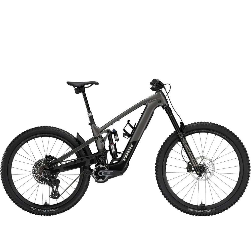 Team Cycles Trek TREK Slash+ 9.9 X0 AXS T-Type 580Wh Full Suspension Electric Mountain Bike in Mercury | Interest FREE Finance & Online Refund Policy.