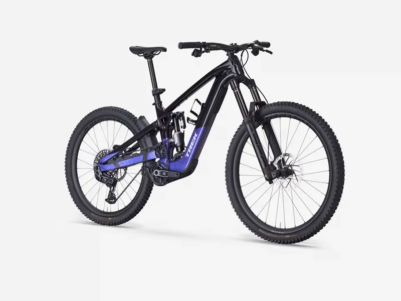 TREK Slash+ 9.9 580Wh Electric Full Suspension Mountain Bike in Dark Star and Purple Flip-5