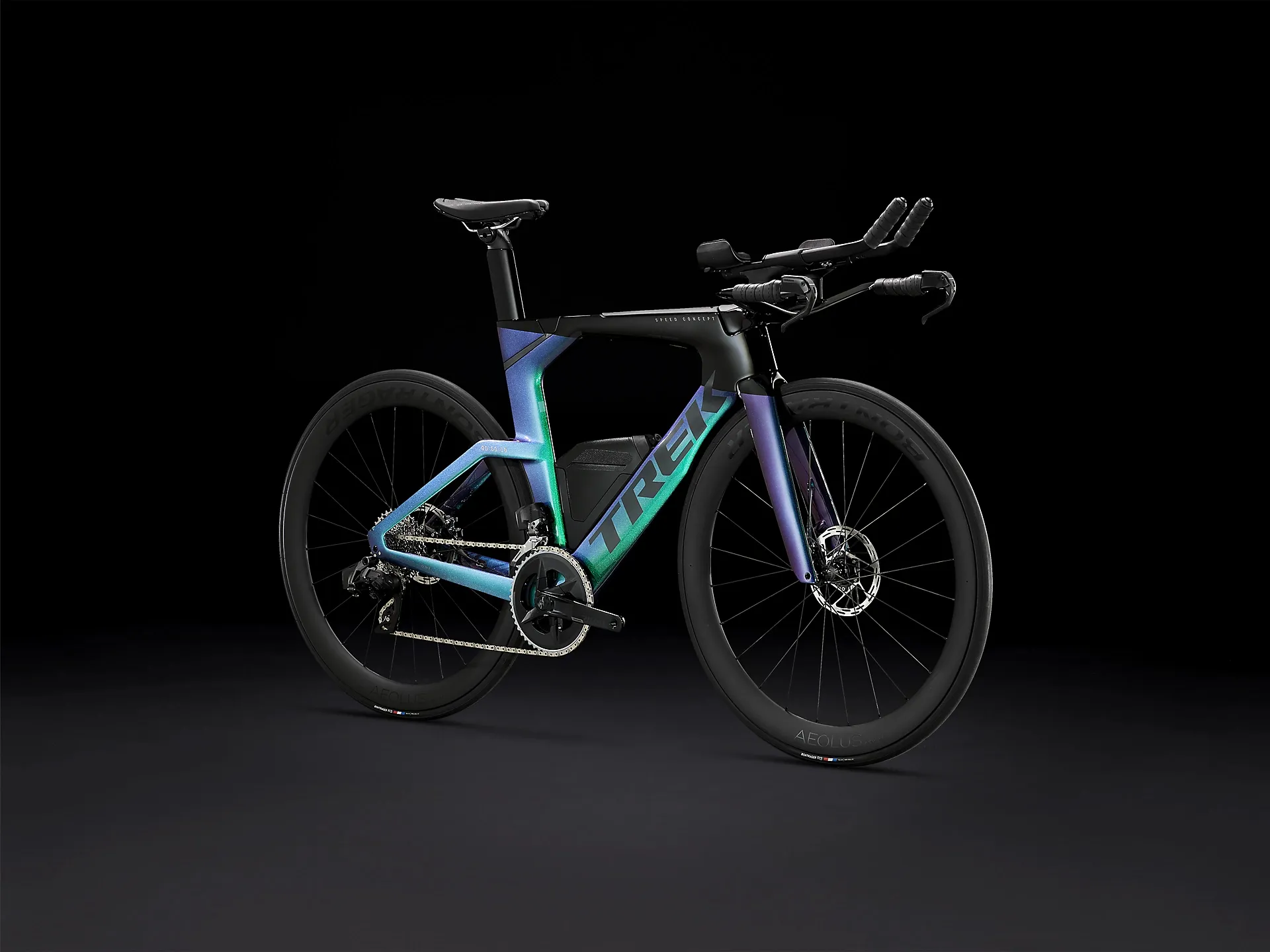 TREK Speed Concept SLR 6 AXS Triathlon Bike in Emerald Iris