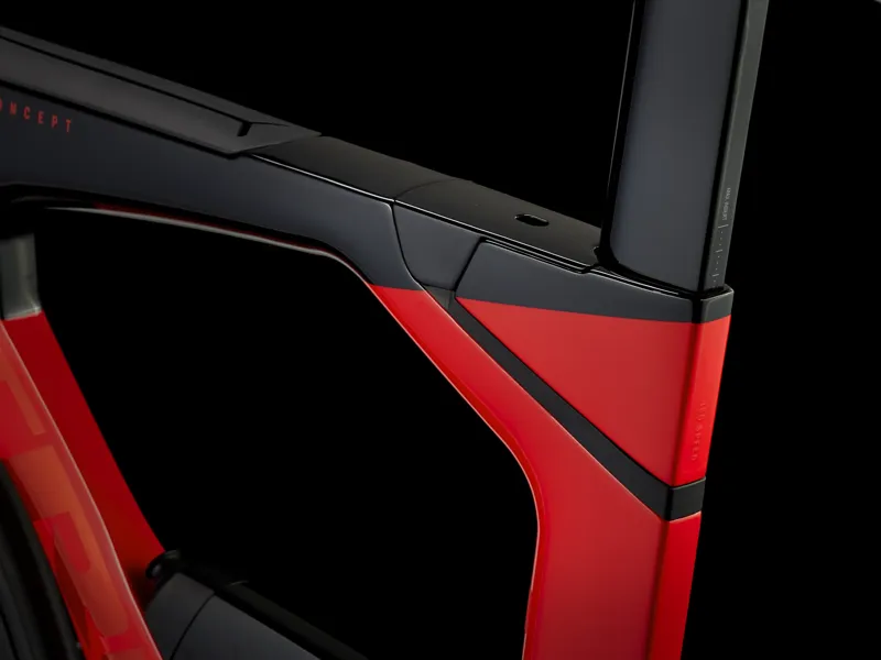 TREK Speed Concept SLR 7 AXS Triathlon Bike in Viper Red and Trek Black-6