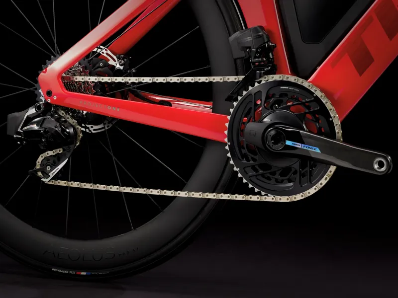 TREK Speed Concept SLR 7 AXS Triathlon Bike in Viper Red and Trek Black-10