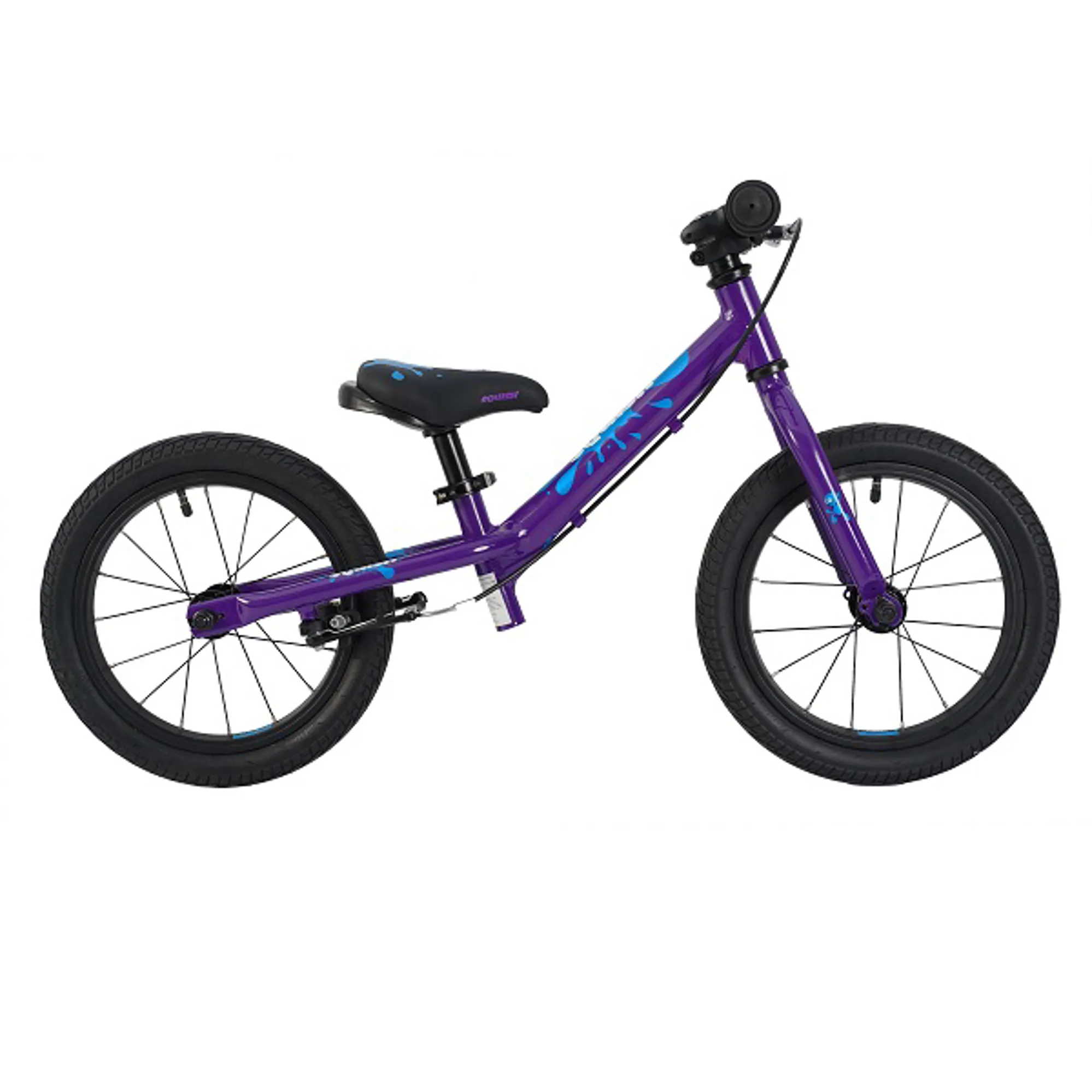 Purple Frog Balance Bikes Frog Tadpole 14in Balance Bike Balance