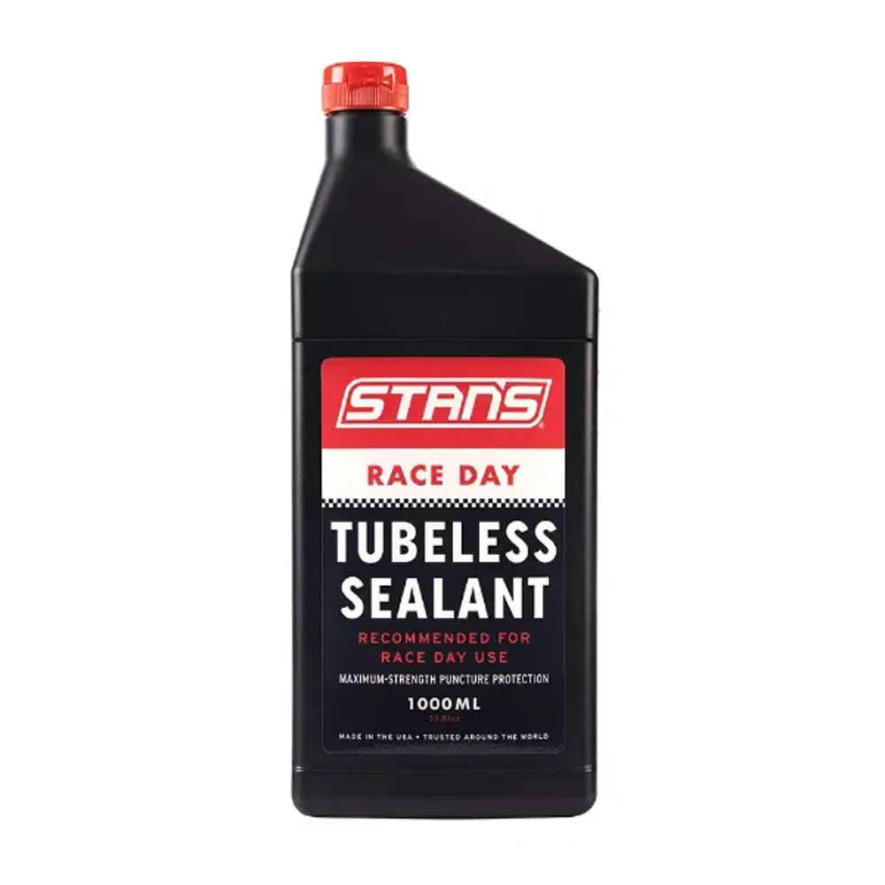 Team Cycles Stans NoTubes Race Day Tyre Sealant - 1L | Interest FREE Finance & Online Refund Policy.