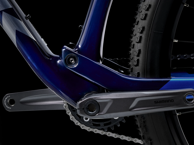 TREK Supercaliber SL 9.6 Gen 2 Full Suspension XC Mountain Bike in Alpine Blue-9