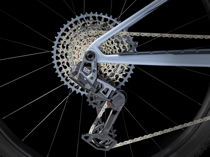 TREK Supercaliber SL 9.7 GX AXS Gen 2 Full Suspension XC Mountain Bike in Plasma Grey Pearl COSMETIC DAMAGE -6